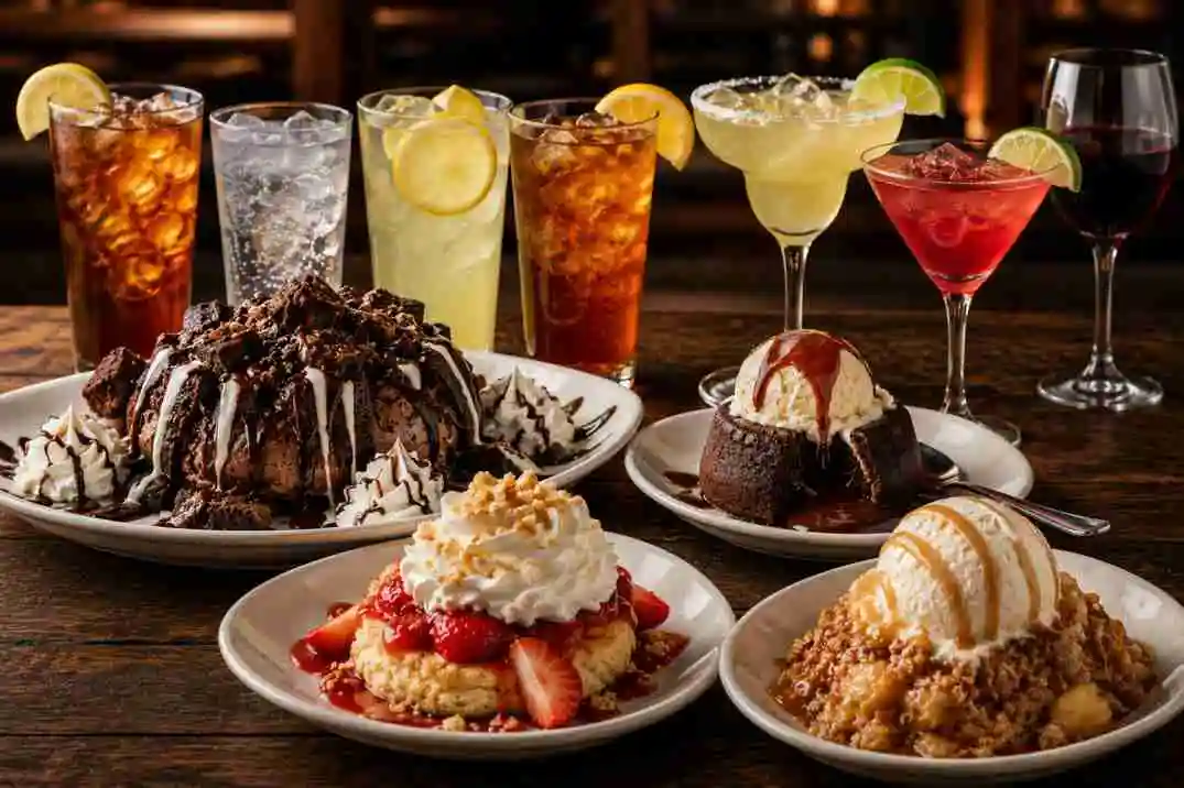 LongHorn Steakhouse drinks and desserts prices - Chocolate Stampede
