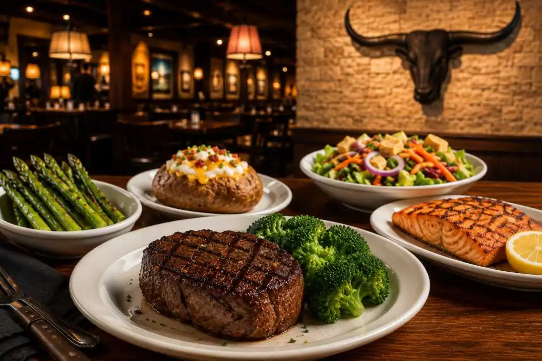 LongHorn allergen menu - gluten, dairy, nuts