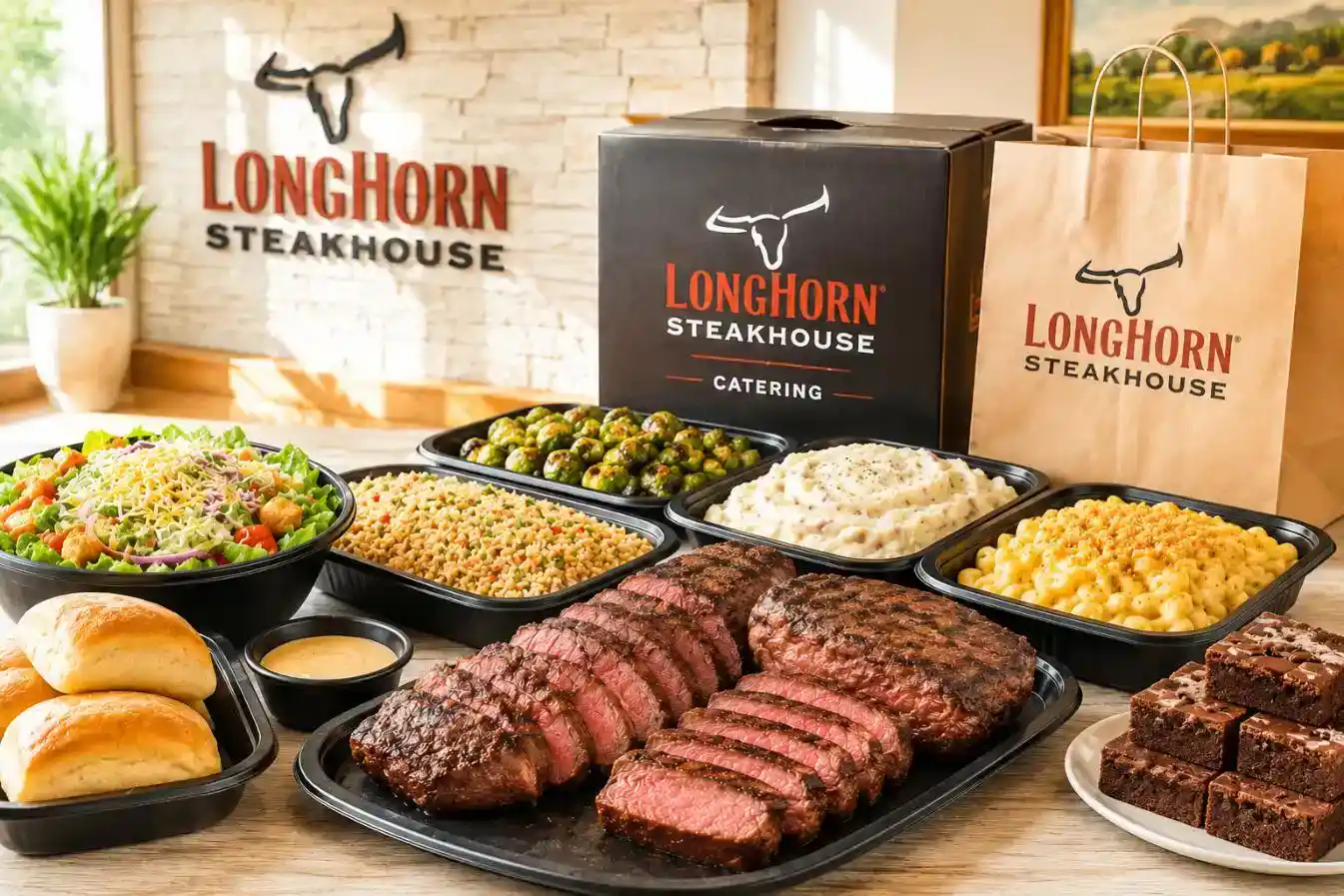 LongHorn Steakhouse Catering Menu